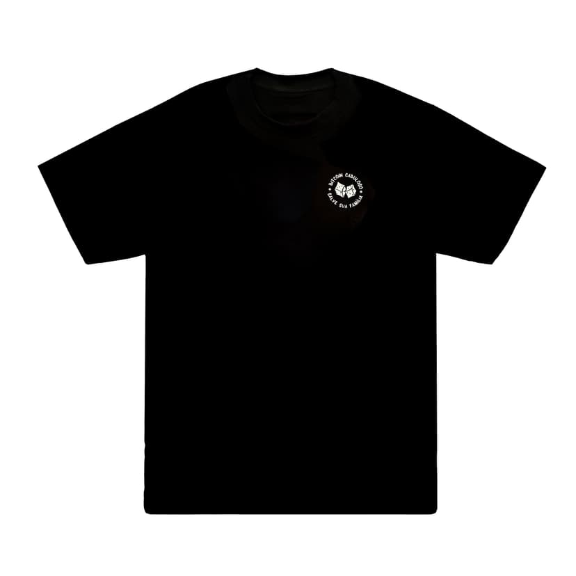 Camiseta Bitcoin Cabuloso - Entropia x Bitcoin — cor PRETO, imagem 1 de 10