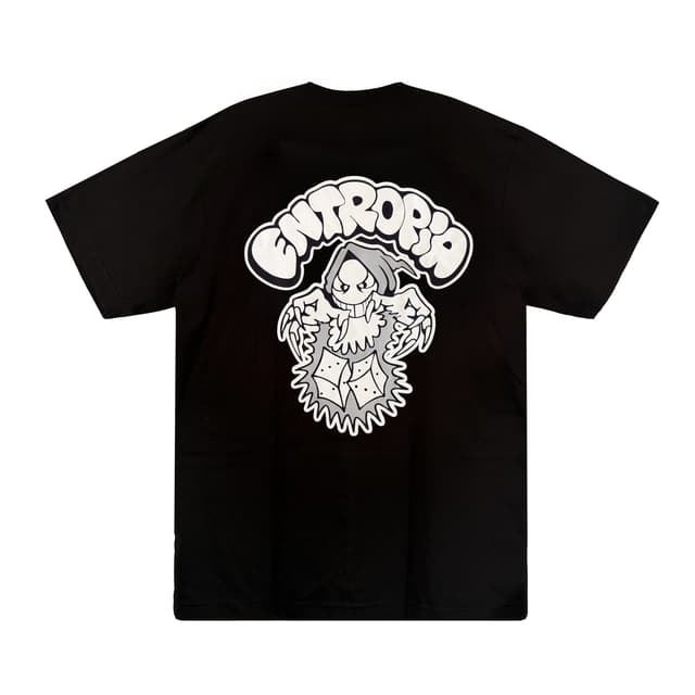 Camiseta Bitcoin Cabuloso - Entropia x Bitcoin — cor PRETO, imagem 3 de 10