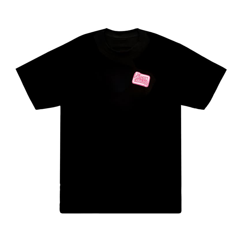 Camiseta Bitcoin Cabuloso - Fight Club x Bitcoin — cor PRETO, imagem 1 de 5