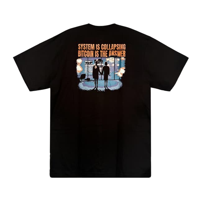 Camiseta Bitcoin Cabuloso - Fight Club x Bitcoin — cor PRETO, imagem 3 de 5